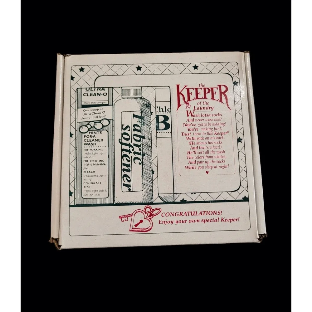 The Keeper of the Laundry ~ Shenandoah Designs Collectible Figurine Shelf Sitter